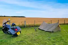 Non Electric Grass Pitches at Bankfoot Camping