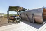 Ben Cleugh Anthropod with Hot Tub at Highland Gateway Glamping and Caravanning