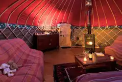 Kipling Yurt (Pet Free) at Long Valley Yurts Keswick