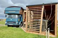 Converted Horsebox (Whinifred) at Bramble Hill Glamping