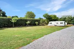 Electric Grass Pitches at Woodleigh Caravan Park