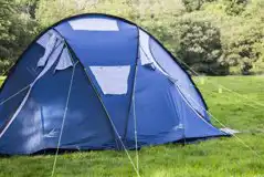 Non Electric Small Grass Tent Pitches at Hollybank Caravan Park