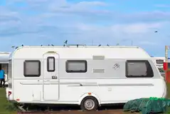 Electric Grass And Gravel Caravan Pitches at The Willows