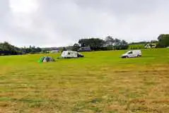Non Electric Grass Caravan Pitches at The Railway Campsite
