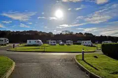 Serviced Electric Hardstanding Pitches - Front Facing (No Awnings) at Bron y Wendon Holiday Park