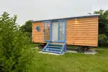 Shepherds Hut at Treloy Touring Park