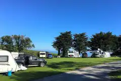 The View Fully Serviced Grass Pitches at Lynmouth Holiday Retreat