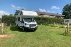 Electric Grass Pitches (Max 7.5m) at Prattshayes Campsite