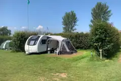 Electric Grass Multi Pitches (Max 6.5m) at Prattshayes Campsite