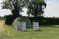 Electric Grass Pitches (Max 6m) at Prattshayes Campsite