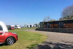 Electric Grass Pitches at Trail View Campsite