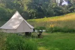 Hay Meadow Tent Pitches at Wray Valley Camping