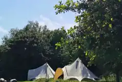 Bell Tents at Wall Eden Farm