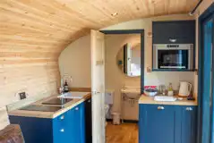 Robin's Nest Glamping Cabin  at Brosterfield Farm