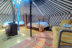 Traditional Mongolian Yurt at Embrace the Space