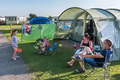 Meadow Electric Grass Pitches at Sandyholme Holiday Park
