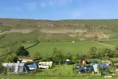 Hardstanding Campervan Pitch at Wharfe Camp Kettlewell