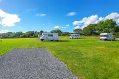 Jumbo Fully Serviced Grass and Hardstanding Pitches at The Paddocks Caravan and Camping