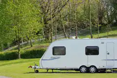 Electric Grass Pitches at Riverside Caravan Park