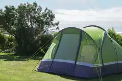 Non electric backpackers pitch