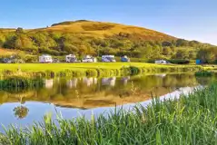 Electric Hardstanding Motorhome Pitch at Spring Rock Fishery and Caravan Park