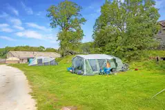 Large Electric Grass Pitches at Moss Howe Farm Campsite