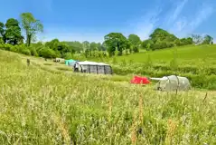 Medium Non Electric Grass Tent Pitches at Wild Camping Wiltshire