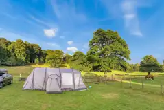 Non Electric Grass Pitches at Bolam Lake Camping Paddock