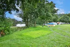 Small Non Electric Grass Pitches at Glanllyn Lakeside Caravan and Camping Park