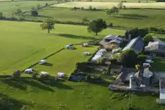 Hardstanding Touring Pitches at Unthank Farm Sunset Meadows Campsite