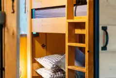 Lime and Rowan safari tent bunk room