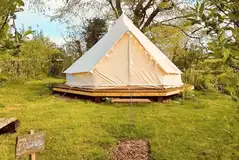 Bramble bell tent exterior