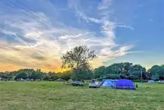 Non Electric Grass Pitches at Yamp Camp Isfield