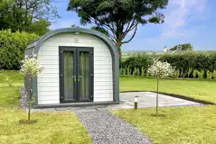 Cuddfan Glamping Pod at Anglesey Holiday Pods
