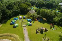 Grass Tent Pitches (Optional Electric) at Share Discovery Village
