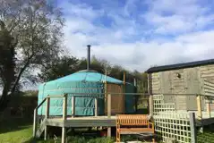 Willow Yurt (No Hot Tub) at Go Eco Glamping