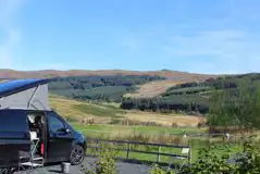 Electric Hardstanding Pitches at Crannich Campsite