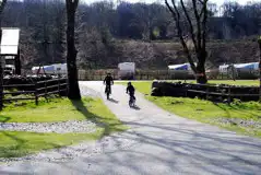 Electric Hardstanding Pitch at Dolgamedd Holiday Park