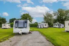 Electric Hardstanding Touring Pitches at Willow Caravan Park