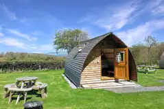 Camping Pods at Clwydian Glamping Pods and Campsite