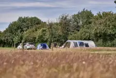 Optional Electric Grass Pitches at Mendip View Camping