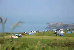 Non Electric Grass Pitches (Amphitheatre Field)  at Celtic Camping