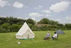 Non Electric Grass Tent Pitches at Mill Farm Country Park
