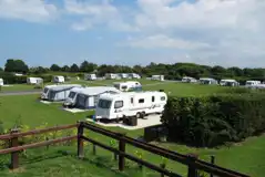 Electric Hardstanding Pitches at Plas Uchaf Caravan and Camping Park