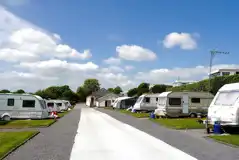 Fully Serviced Hardstanding Pitches at Redford Caravan Park