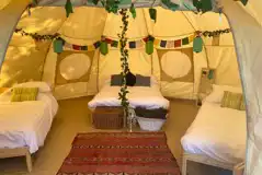 Luxury Bell Tents (Pet Friendly) at Thirsk Hall Glamping