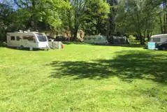 Electric Grass Pitches at The Old Vicarage at Elkesley Campsite