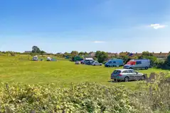Large Non Electric Grass Pitches at Halletts Rural Campsite