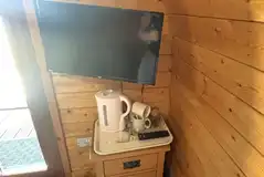 Family glamping pod TV/DVD player Family glamping pod TV/DVD player