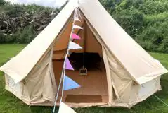 Bell Tents (Sleeps Four) at Glamping at Parley by PitchingIt